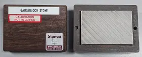 Sao23 Starrett Webber Gage Block Stone - Serrated Alum Oxide 1x2x3 Inch