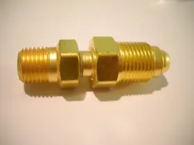 A-414 Superior Products Brass Argon Inert Gas Fitting Rh X 1/4 Pipe Thread