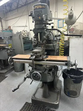 Yc-1.5 Supermax 1993 Vs-t Vertical Milling Machine 42x9 With Tooling