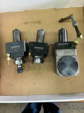 Gm81998-619 Takisawa Lot Of 3 Live Tooling