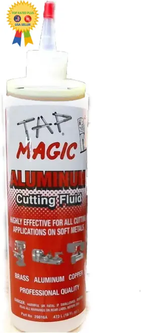 20016a Tap Magic Aluminum Fluid With Spout Top 16 Oz Light Yellow Pack Of