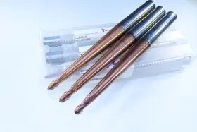 Tcd8016 Technicut Lot 3 Pcs Solid Carbide Long 5 Inch Length Milling Lathe Cnc Tools