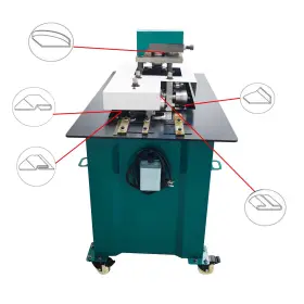 033150 Techtongda Heavy Duty 220v 5 Shapes Sheet Metal Seamer Seam Rolling Forming Machine 2.2kw