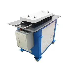 033152 Techtongda 220v Seam Lock Roll Former Sheet Metal Seamer 0.5-1.2mm Single Flat 1.5kw