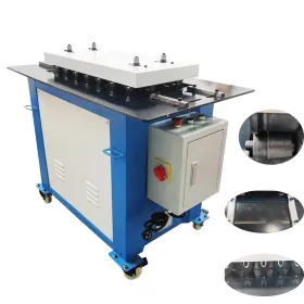 033s152 Techtongda 220v Sheet Metal Seamer Single Flat Seam For 0.5-1.2mm Iron Galvanized Steel