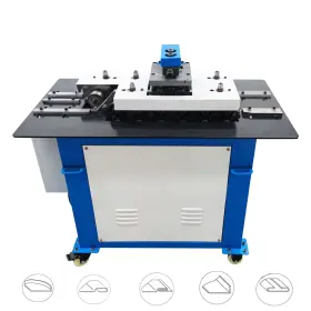 239728 Techtongda 220v Sheet Metal Seamer Seam Rolling Forming Machine For0.019-0.047 Inch Thick