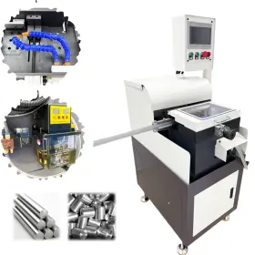 M057137 Techtongda 110v Fully Automatic Cnc Thimble Cutting Machine Top Needle Cutter 3600rpm 1.5kw
