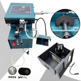 0.4-0.8mpa Techtongda Sf-057140 Pneumatic Pin Cutting Machine 110v 1.5kw / 2.0hp 40mm Max Cut