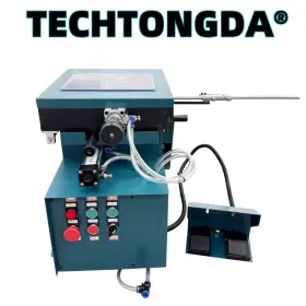 Sumai057140 Techtongda 110v Pneumatic Pin Cutting Machine Pipe 400mm