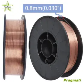 Pr2463444 Tectech 2roll Er70s-6 .030 Inch 0.8mm Mild Steel Mig Welding Wire 11-lb Roll High Quality