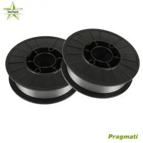 Pr4123124 Tectech 2roll E71t-gs .035 Inch 0.9mm Gasless Flux Core Mild Steel Mig Welding Wire 20 Lbs