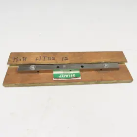 32962 Tkm Guillotine Shear Blade 12-1/2 Inch X 13mm Tapered Sharpened 3 Hole Center