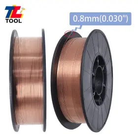 Tool Library Tl2493486 2pcs Er70s-6 .030 Inch 0.8mm 10-lb Roll Wire Mild Steel Mig Welding