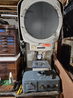 Pp-14 Topcon 14 Inch Optical Comparitor With Adjustable Settings