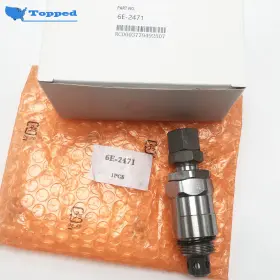 6e-2471 Topped 6e2471 New 1pc Valve Gp Relief For Cat Caterpillar E320 E322 E325l E330l