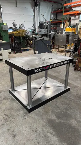 Mag-015 Tox Pressotechnik Steel Frame Base - Thick Table See Description