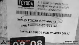 Tgc30-2-t2-88171 Toyoda Lm Guide For W-axis New #118744