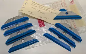 775421 Traub Lot Of 8 New Index Corp. Scraper Wipers Part#