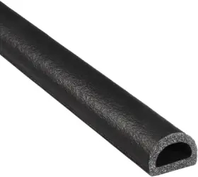 B00nl4asqs Trim-lok D-shaped Rubber Adhesive Seal .36 Inch Height .625 Width 25 Feet Length