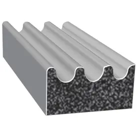 X113ht-100 Trim Lok Inc Seal Epdm Rubber Black 100 Ft L 10d174