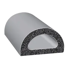 X135ht-250 Trim Lok Inc Seal Epdm Rubber Black 250 Ft L 10g482