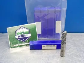4-flute Tru-edge Grinding Inc. Crn-028 Nacro Coated Finishing Endmill 1 Lot