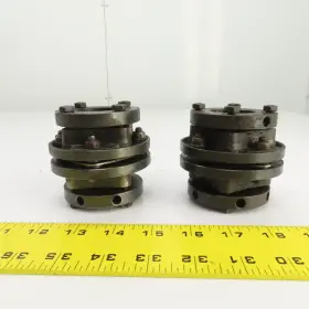 P-351x302 Tsubakimoto Nef10 Emer-flex Coupling 1-3/8 Inch Bore Lot Of 2