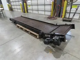 62978393e Turbo Systems 40 Inch X 14ft Cnc Scrap Chip Conveyor Low Profile 230/460v 3ph