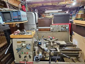 Trl-700 Turret 1980 Trl700 Precision Lathe With Acu-rite Dro And Tool Changer