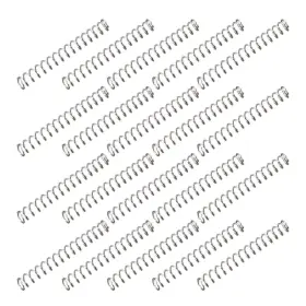 Uxcell 702105868461 20pcs 2.3mm Od 0.3mm Wire Dia 20mm Long Compression Spring Connectors
