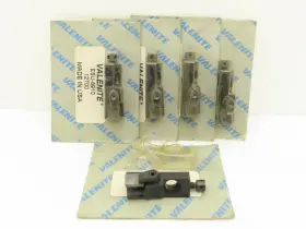 Esu-8910 Valenite 12t00 Tool Holder With Carbide Insert Lot Of 5