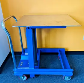 Die-2430-60 Vestil 2000 Lbs Capacity 24 Inch X30 Platform Manual Die Table Tested