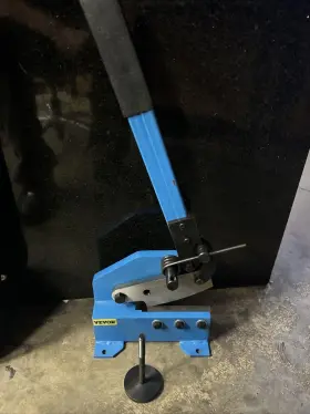 Qgj12csdjbq000001 Vevor 12ftft Hand Shear Cutter Cutting Sheet Metal Steel Plastic Brass