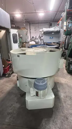 Vtg6026p Vibe Tech Clm 14cuft Vibratory Finishing Bowl With Steel Liner 7.5hp