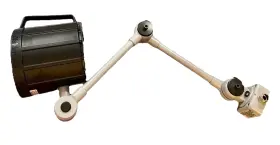 100-870-802 Waldmann Lighting Hgw-70-12vac Max 55w Articulating Task Spot Light 18 Inch Arm