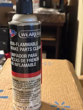 W5089 Wearever Carquest Brake Parts Cleaner - Non-flammable -1lb 3 Oz