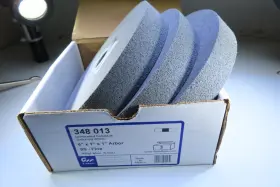 348-015fine Wendt 348-013 New Box 3 Pcs Convolute Deburring Wheel 6 Inch X 1/2 1