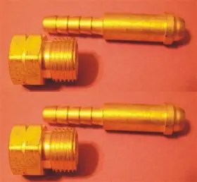 B-lh-water-250 Western Aw-14 Tig Welding Water Cooler Hose Fittings For 3/8 Inch -