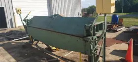 Whitney Jensen 10' -12g Rare Offering Big 10ft X 12 Gauge Sheet Metal Bending Brake Apron Bender Delmarva
