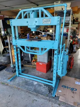 37fmd-3 Wilson Restored Kr 25 Ton Hydraulic Press 37-md 1