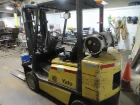 Glc060tgnuae084 Yale Lp Powered Lift Truck - 6 000 Lb Capacity 3-stage Mast