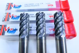 Gmg16905k Yg V7 Plus Lot 3 Pcs New 10mm Solid Carbide 6 Flute Cnc Radius End Mills