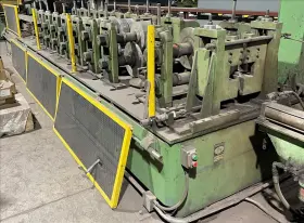 B43019 Yoder M2-1/2 S Cee Purlin Gear Driven Roll Forming Line