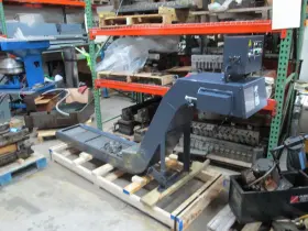 Yaz-e3156a Yoshida Hinged Belt Chip Conveyor 12 Inch W X48