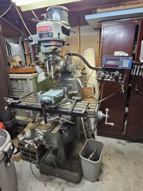 Yf-tm2 Yun Fu Roundtower Vertical Milling Machine With Msc Dro