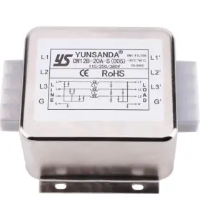 Cw12b-40a-s Yunsanda New 3-phase 4-wire Power Filter 40a M6