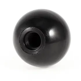 Zaplyte 700724931054 Thread Knob Plastic Machine Operation Handle Ball 35mm Dia 10mm Bore
