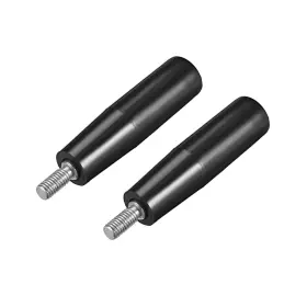 Zaplyte 714998631046 2pcs Revolving Handwheel Machine Handle M10 Male Threaded Stem F Milling