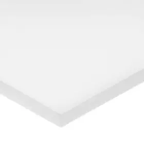 Bulk-ps-ac-57 Zoro Select White Acetal Copolymer Sheet Stock 12 Inch L X W
