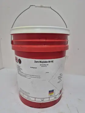 116123 Zurn International Chemical Way Oil Waylube 5 Gal Pail Iso 68 Sae 80